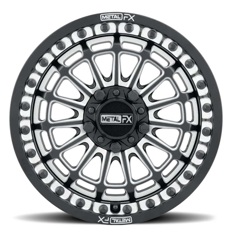 Metalfx Delta R Beadlock – Black Contrast Cut 2