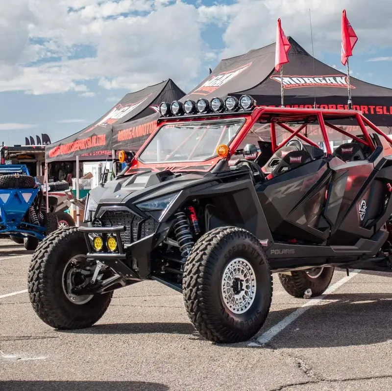 Metalfx Hitman R Utv Beadlock 5-Lug Wheel Kit - Raw 2