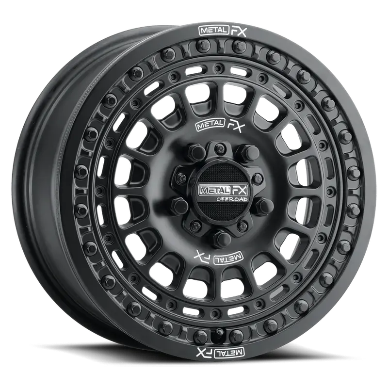 Metalfx Offroad Hitman R Beadlock Wheel – Black 1