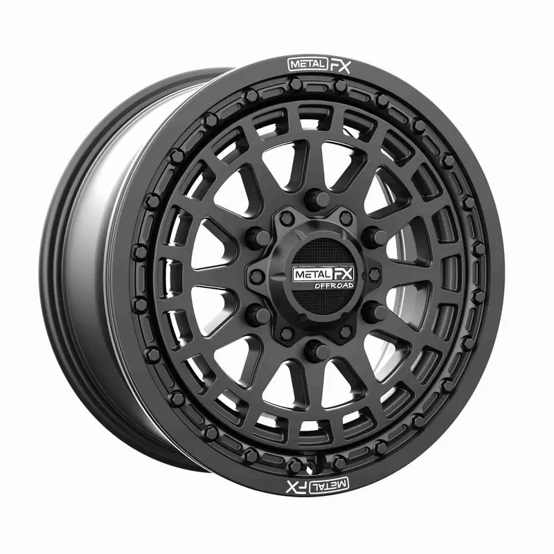 Metalfx Outlaw 6R Beadlock Satin Black 1