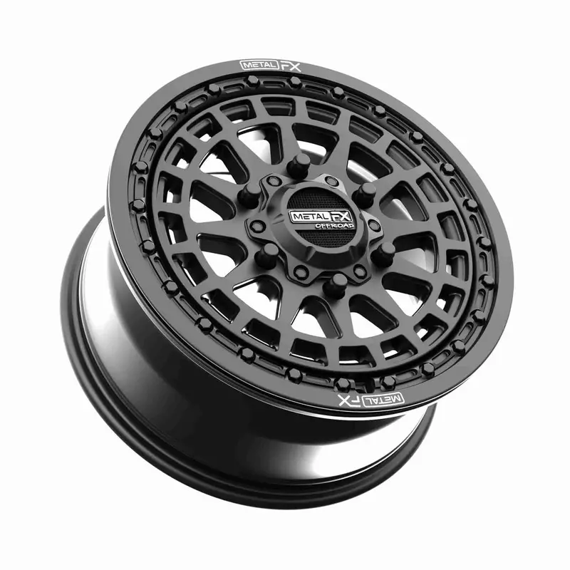 Metalfx Outlaw 6R Beadlock Satin Black 2