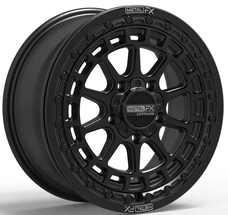 Metalfx Outlaw R Beadlock Wheel - Satin Black 1