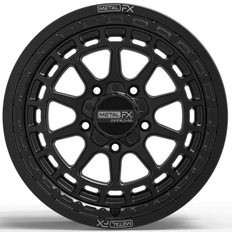 Metalfx Outlaw R Beadlock Wheel - Satin Black 2