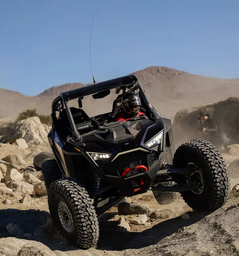 Metalfx Outlaw R Utv Beadlock 5-Lug Wheel Kit - Raw 3