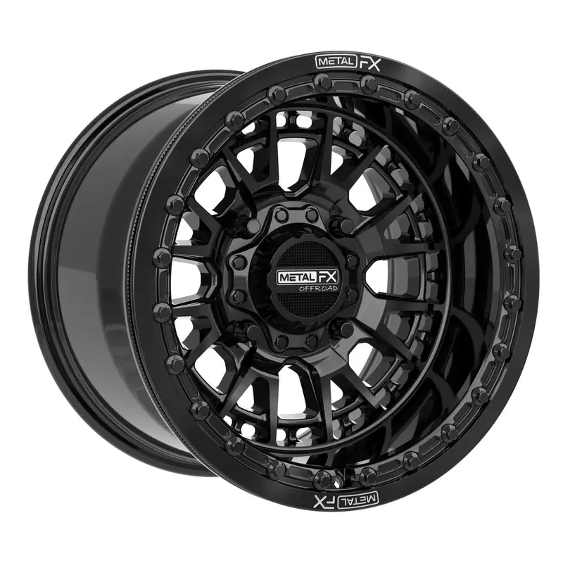 Metalfx Slayer Beadlock - Gloss Black 1