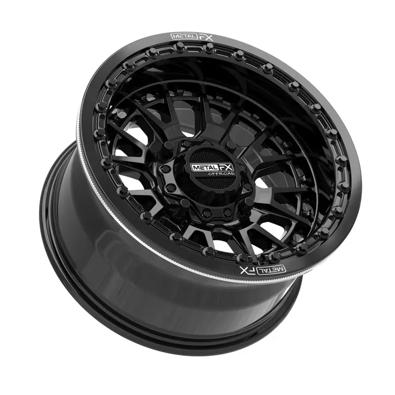 Metalfx Slayer Beadlock - Gloss Black 3