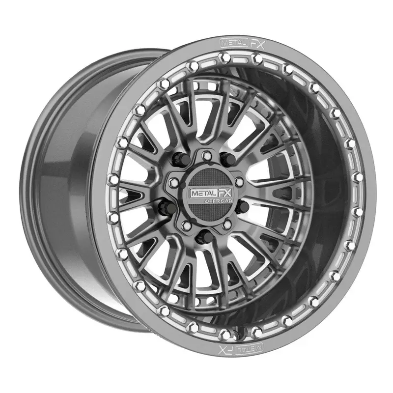Metalfx Slayer R Beadlock Gunmetal Contrast Cut 1