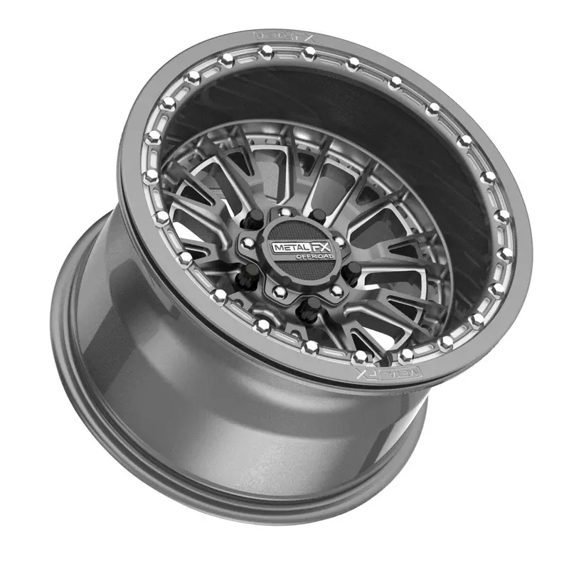 Metalfx Slayer R Beadlock Gunmetal Contrast Cut 2