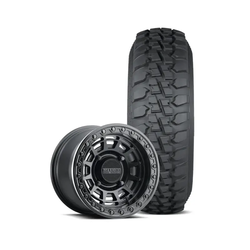 Method 415 Utv Beadlock Wheel Double Black & Tensor Ds Tire 1
