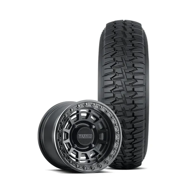 Method 415 Utv Beadlock Wheel Double Black & Tensor Dsr Tire 1