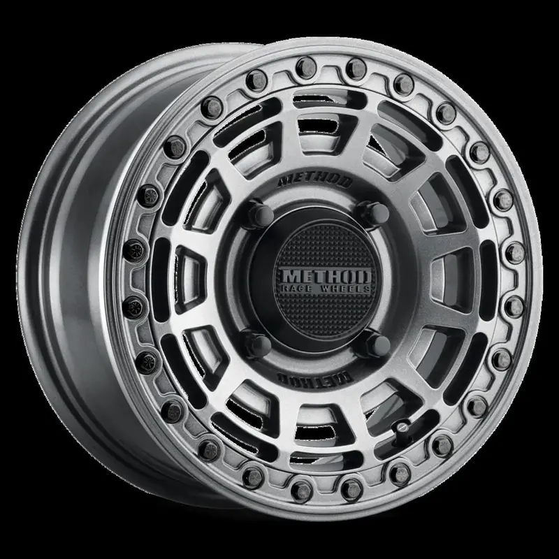 Method 415 Utv Beadlock Wheel - Gloss Graphite With Gloss Graphite Ring 3