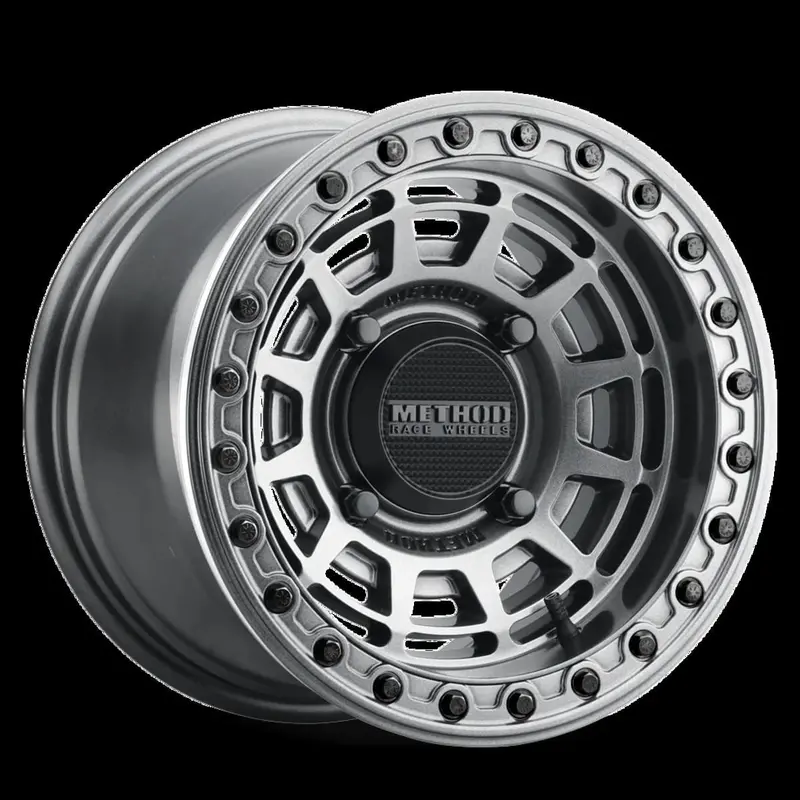 Method 415 Utv Beadlock Wheel - Gloss Graphite With Gloss Graphite Ring 4