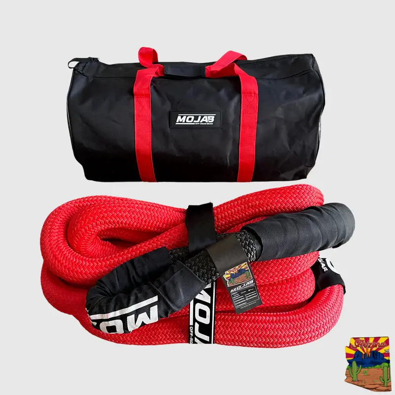 Mojab Off-Road 1 1/2” X 30' Kinetic Rope W/Storage Bag 2
