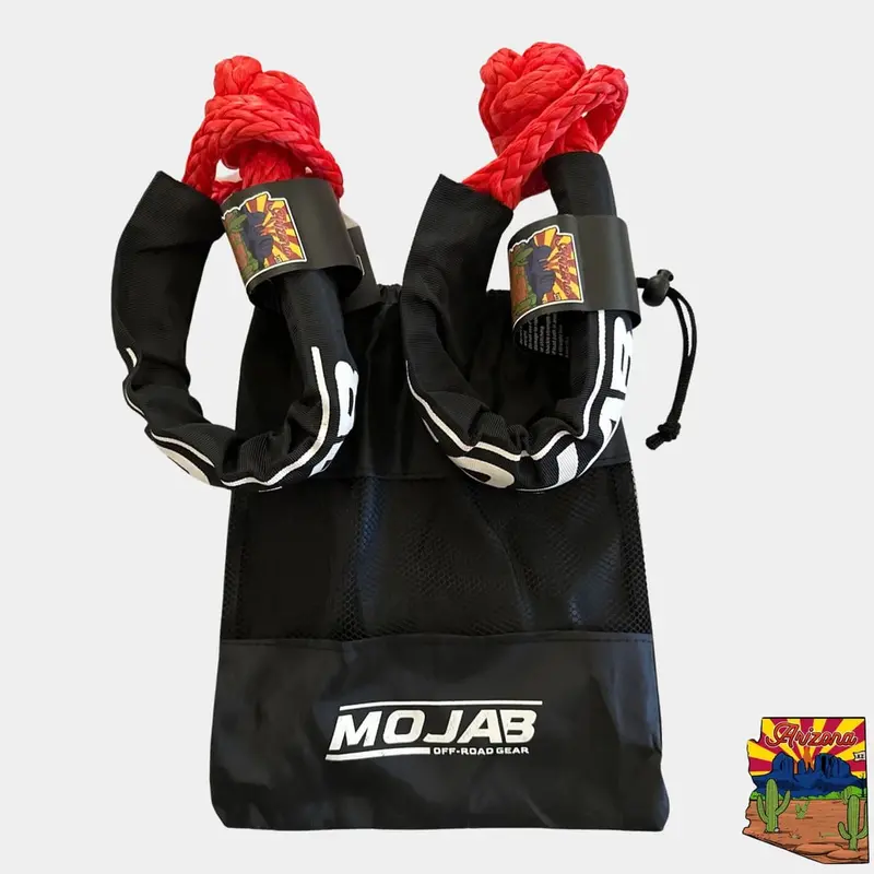 Mojab Off-Road 1/2'' X 24'' Set Of 2 Soft Shackles W/Sleeve & Bag 1