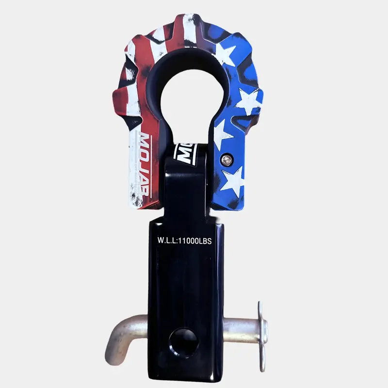 Mojab Off-Road 2" Aluminum D-Shackle 9T Hitch Receiver 5