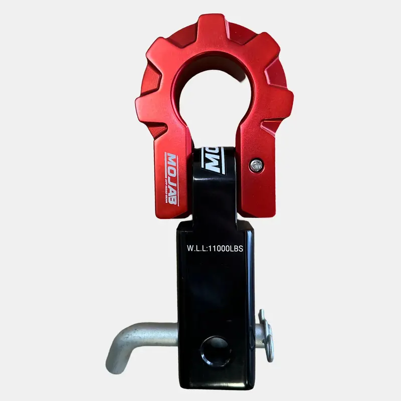 Mojab Off-Road 2" Aluminum D-Shackle 9T Hitch Receiver 6