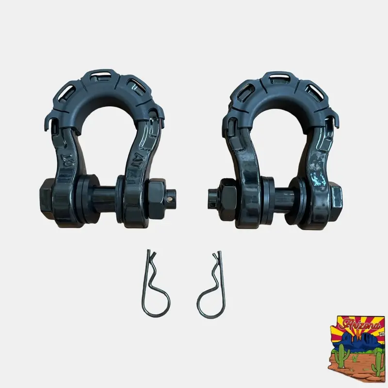 Mojab Off-Road 3/4” Forged 8T Steel D-Shackle Set 2