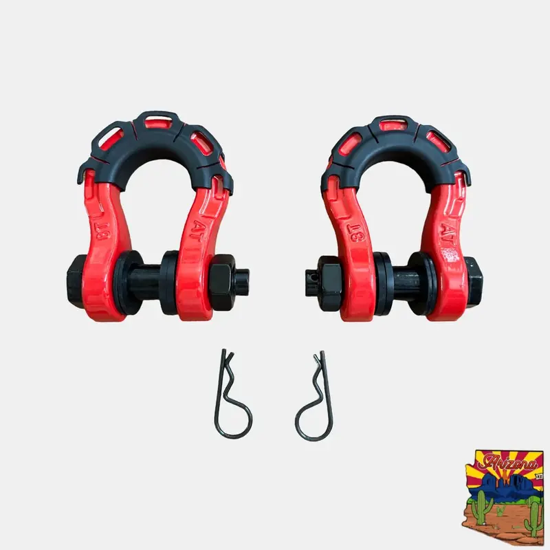 Mojab Off-Road 3/4” Forged 8T Steel D-Shackle Set 3