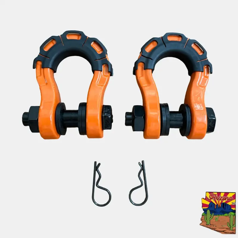 Mojab Off-Road 3/4” Forged 8T Steel D-Shackle Set 4