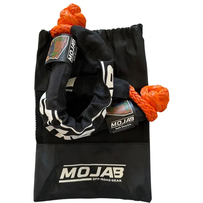 Mojab Off-Road 3/8'' X 22” Set Of 2 Soft Shackles W/Sleeve & Bag 1