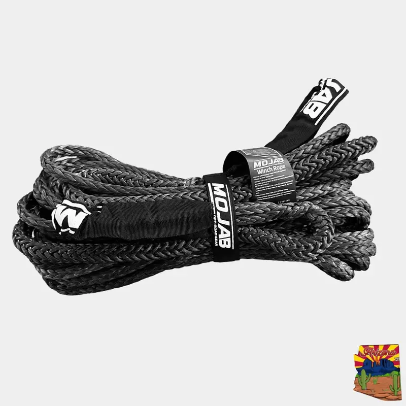 Mojab Off-Road 3/8" X 50’ Winch Line Extension 1
