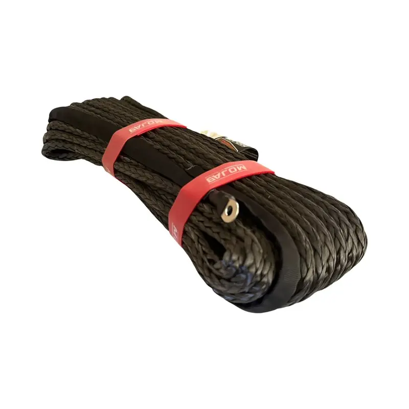 Mojab Off-Road 3/8" X 85' Synthetic Winch Rope With Forged Winch Hook 2