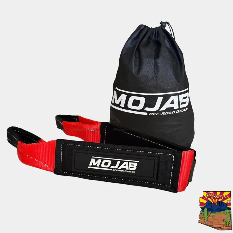 Mojab Off-Road 3" X 3' Short Strap / Winch Strap 1