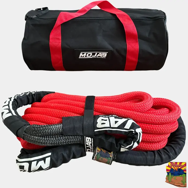 Mojab Off-Road 7/8'' X 30' Kinetic Rope W/Storage Bag 2