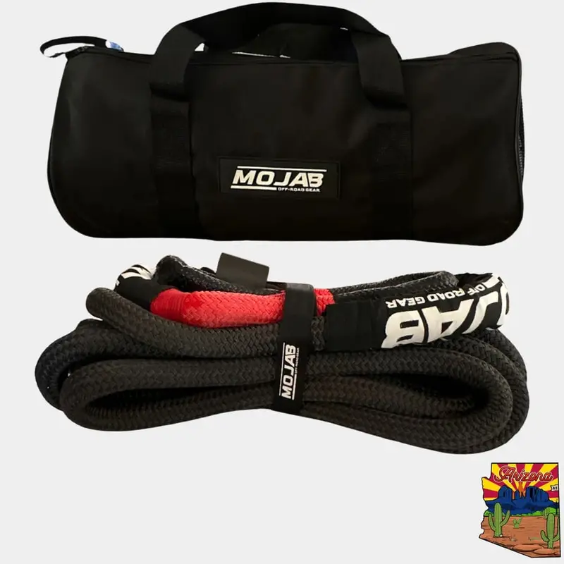 Mojab Off-Road 7/8'' X 30' Kinetic Rope W/Storage Bag 2