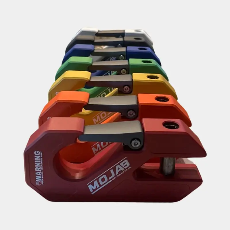 Mojab Off-Road Aluminum Closed Latch & Winch Shackle 1