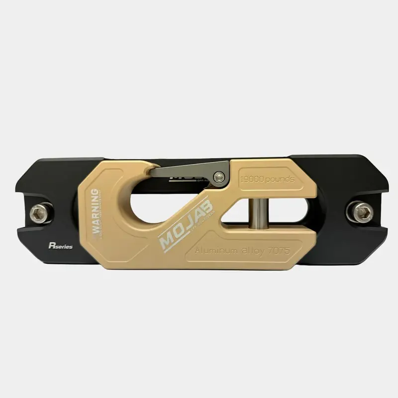 Mojab Off-Road Aluminum Recessed Winch Shackle With Closed Latch & Fairlead Kit 11