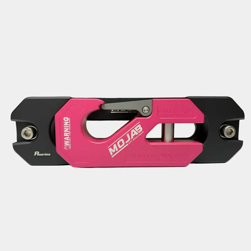 Mojab Off-Road Aluminum Recessed Winch Shackle With Closed Latch & Fairlead Kit 12