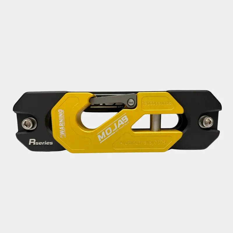 Mojab Off-Road Aluminum Recessed Winch Shackle With Closed Latch & Fairlead Kit 8