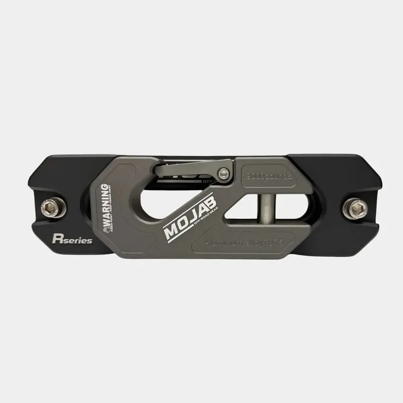 Mojab Off-Road Aluminum Recessed Winch Shackle With Closed Latch & Fairlead Kit 8