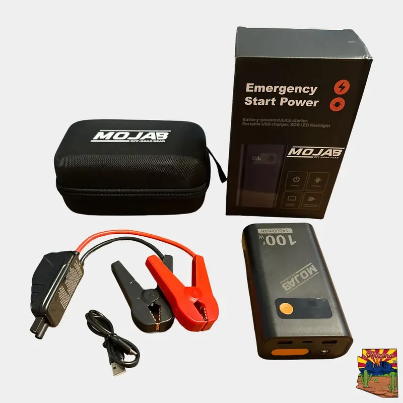 Mojab Off-Road Battery Booster / Jump Starter 1