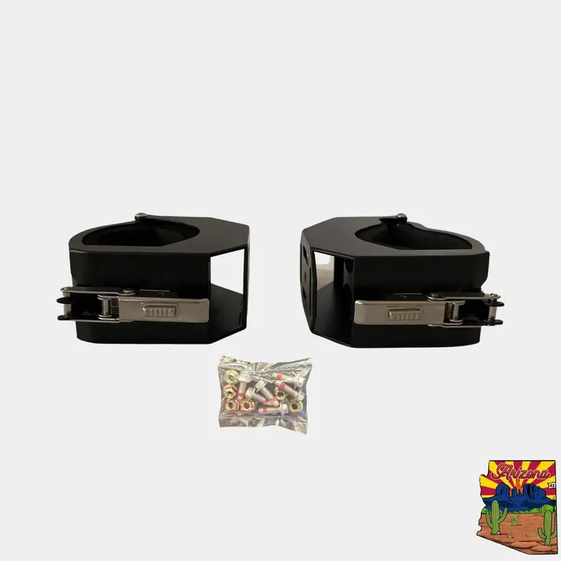 Mojab Off-Road Heavy Duty Hydraulic Jack Mounting Clamps 1