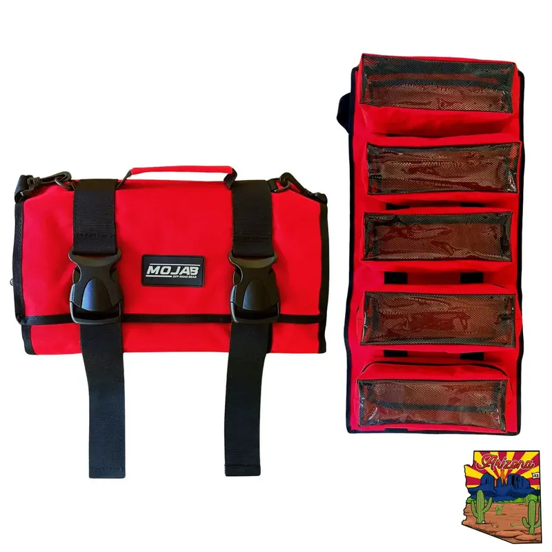 Mojab Off-Road Large Canvas Tool Organizer Bag With 5 Removeable Pouches 1