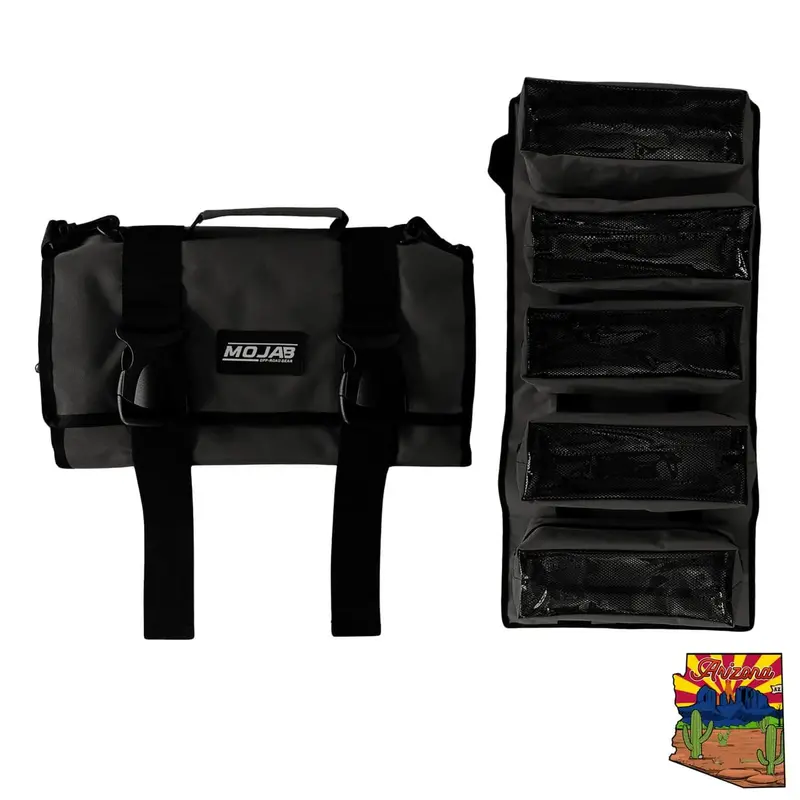 Mojab Off-Road Large Canvas Tool Organizer Bag With 5 Removeable Pouches 2