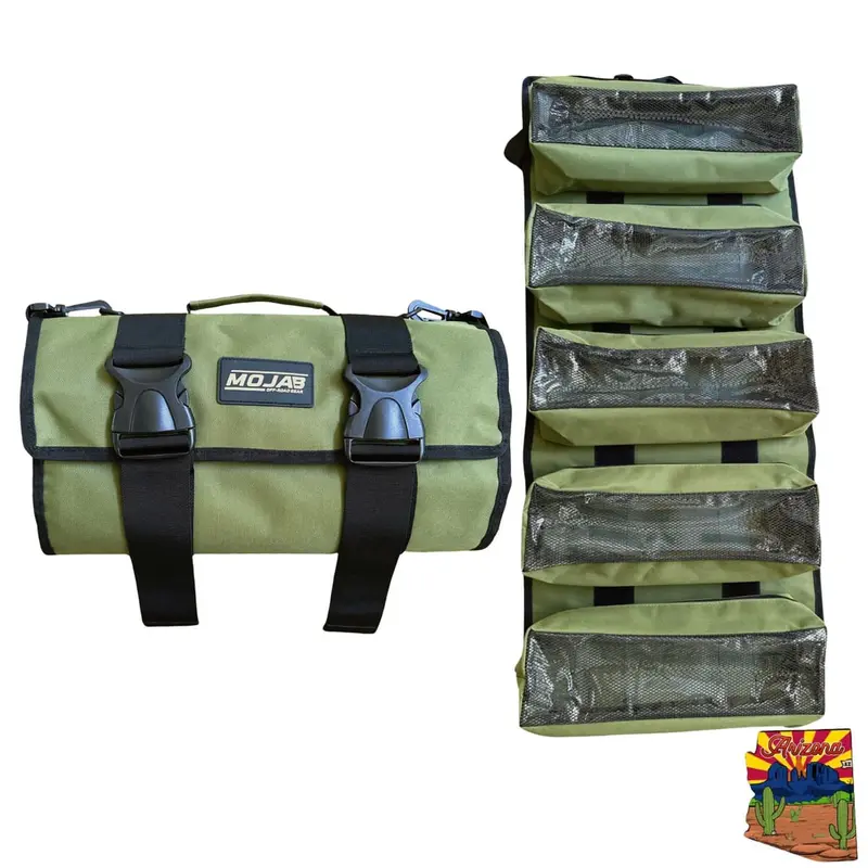 Mojab Off-Road Large Canvas Tool Organizer Bag With 5 Removeable Pouches 3