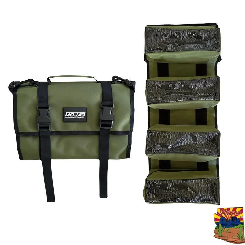 Mojab Off-Road Medium Canvas Tool Organizer Bag With Removeable Pouches 3