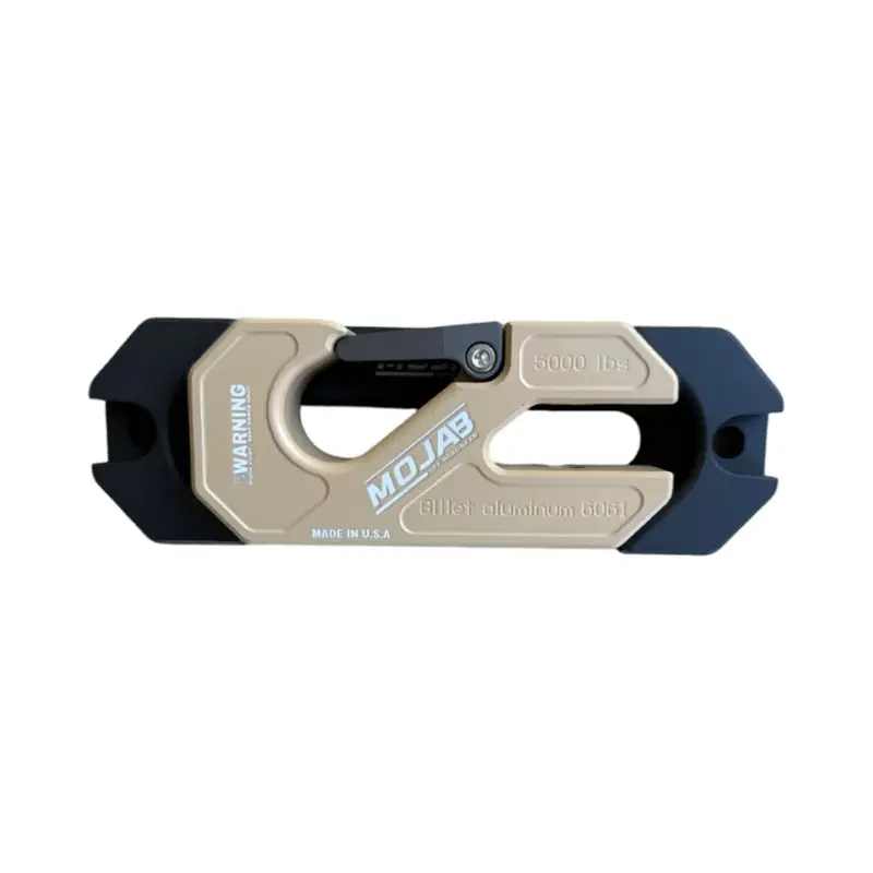 Mojab Off-Road Utv Aluminum Recessed Side By Side Winch Shackle W/Fairlead Kit 9