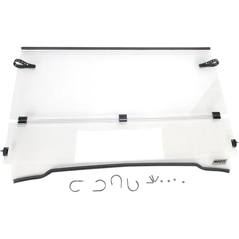 Moose Utility '01-'08 Kawasaki Mule Full Folding Windshield 1