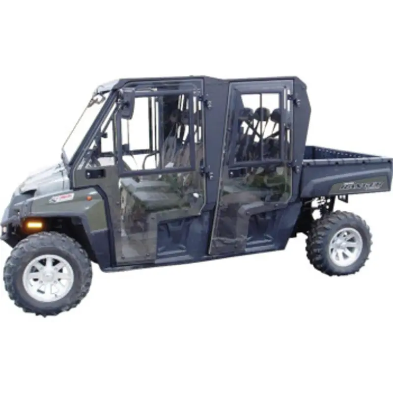 Moose Utility '10-'14 Polaris Ranger Crew Xp 800 Cab Enclosure - Black 1