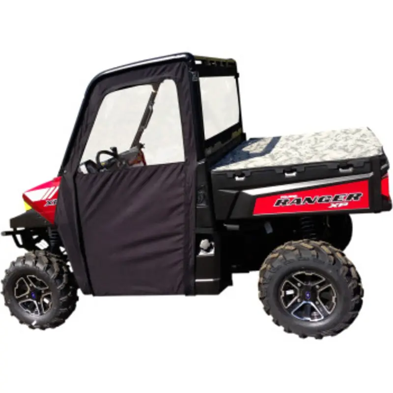 Moose Utility '18-'19 Polaris Ranger 900 Side Cab Enclosure - Black 1