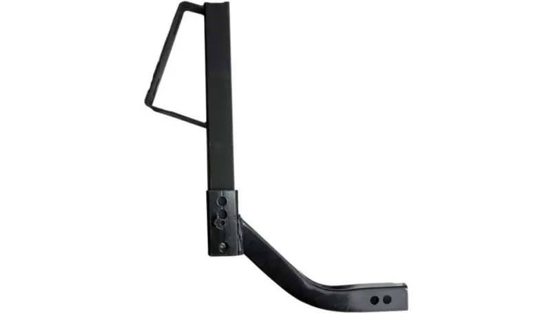 Moose Utility 2" Receiver Hitch Spare Tire Mount Kit - Black 1