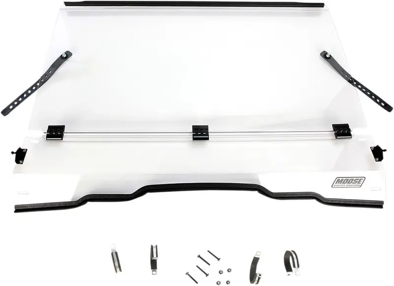 Moose Utility '21 Honda Pioneer 500 Full Folding Windshield - Clear 1