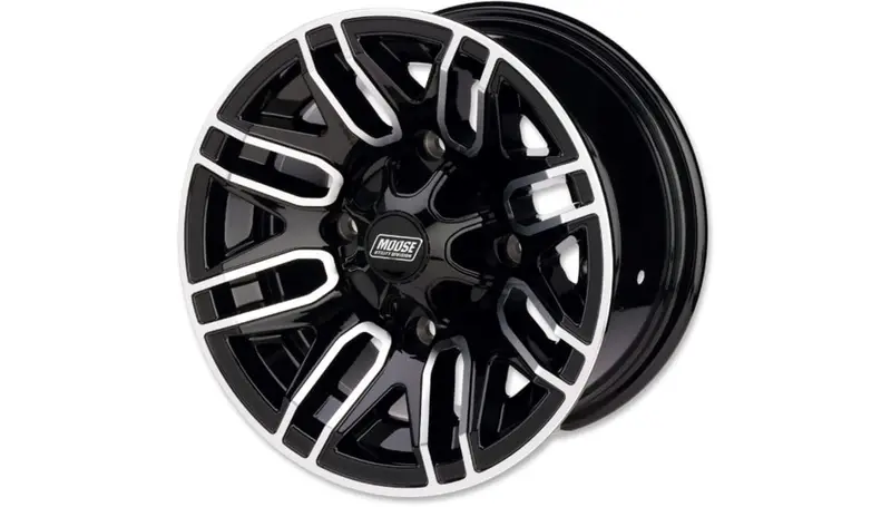 Moose Utility '22-'23 Polaris Rzr Xp 1000 112X Rear Black Standard Lip Wheel 1