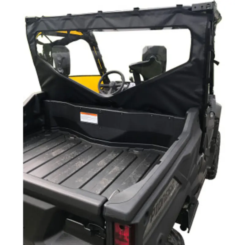 Moose Utility '22-'24 Honda Sxs1000m3 Pioneer 1000 Trail Rear Windscreen - Black 1