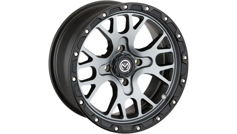 Moose Utility '23 Polaris Rzr Xp 4 1000 Gray Front /Rear 545X Standard Lip Wheel 1