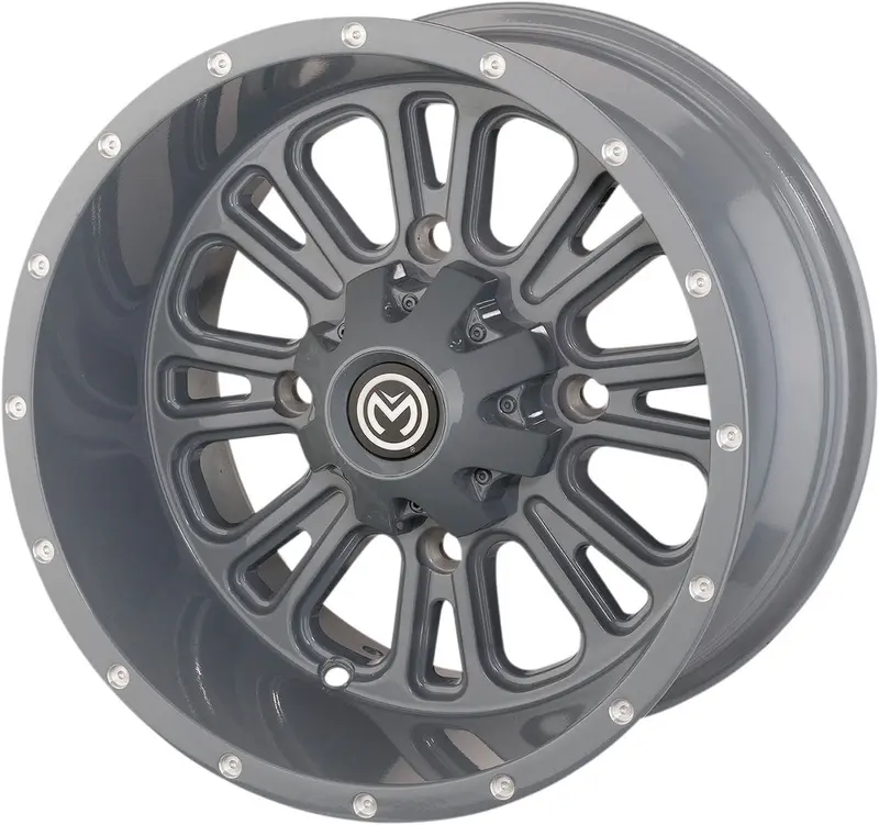 Moose Utility 399X Beadlock Wheel - Matte Gray 1